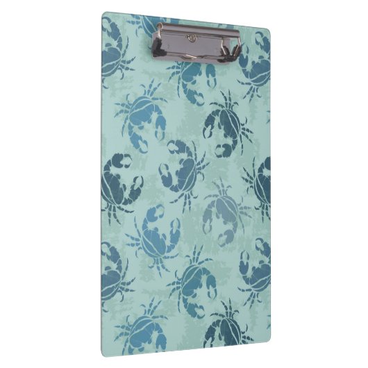 Tie-kleurstofpatroon van krabben klembord (Rechts)