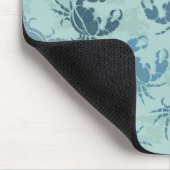 Tie-kleurstofpatroon van krabben muismat (Hoek)