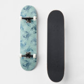 Tie-kleurstofpatroon van krabben persoonlijk skateboard (Voorkant)
