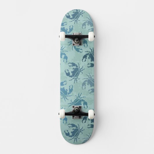 Tie-kleurstofpatroon van krabben persoonlijk skateboard (Voorkant)