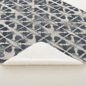 Tie kleurstoftextuur creatief herhalen modern patt sherpa deken (3/4)