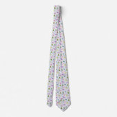 Tie met 90s Doodle patroon Stropdas (Achterkant)
