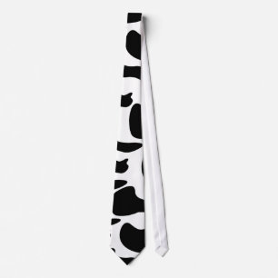 Tie met Holstein Koeienpatroon Stropdas