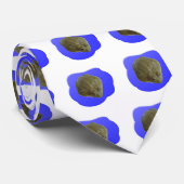 Tie met kikkerfiguur stropdas (Opgerold)