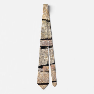 Tie met stenenpatroon stropdas
