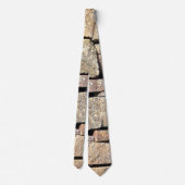 Tie met stenenpatroon stropdas (Achterkant)