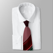 Tie met stijlvol abstract grafisch ontwerp stropdas (Gebonden)