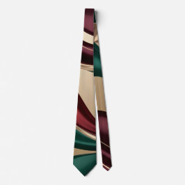 Tie met stijlvol abstract grafisch ontwerp stropdas