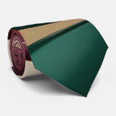 Tie met stijlvol abstract grafisch ontwerp stropdas (Opgerold)