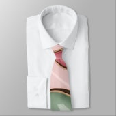 Tie met stijlvol abstract grafisch ontwerp stropdas (Gebonden)