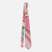 Tie met stijlvol abstract grafisch ontwerp stropdas (Achterkant)