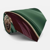 Tie met stijlvol abstract grafisch ontwerp stropdas (Opgerold)