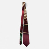 Tie met stijlvol abstract grafisch ontwerp stropdas (Achterkant)