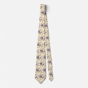 Tie met vintage Mexicaanse stofprint Stropdas