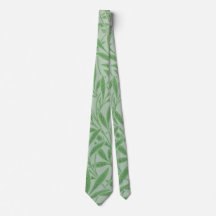 Tie met William Morris kunstontwerp