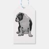 Tie‑On Seated Spark Cadeaulabel (Voorkant)