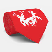 Tie : Rejoice & Believe (red) Stropdas (Opgerold)