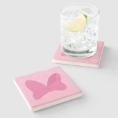 Tie Stone Coaster Stenen Onderzetter (Zijkant)