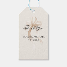 Tie the Knot Wedding Cadeaulabel