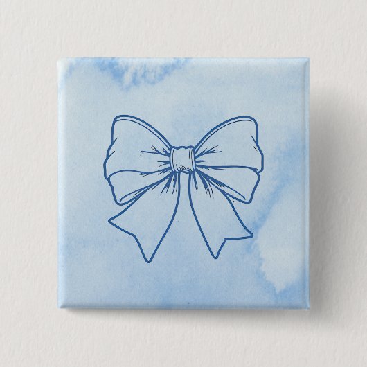 Tie Vierkante Button 5,1 Cm (Voorkant)