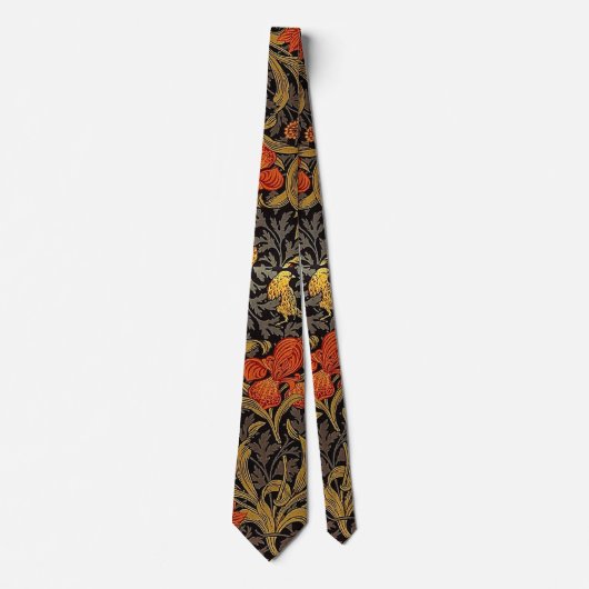 Tie Vintage Print Bloem William Morris Stropdas (Voorkant)