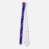 Tie with Flag of Australia Stropdas (Achterkant)
