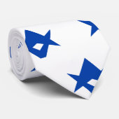 Tie with Flag of Toyota City, Japan Stropdas (Opgerold)