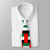 Tie with Flag of United Arab Emirates Stropdas (Gebonden)