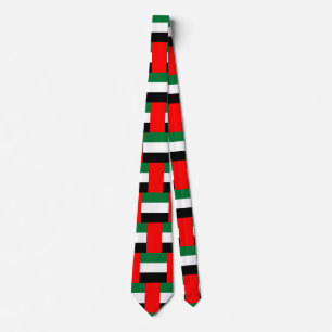 Tie with Flag of United Arab Emirates Stropdas