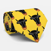 Tie with Flag of Uri Canton, Switzerland Stropdas (Opgerold)
