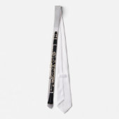 Tied Clarinet Stropdas (Achterkant)