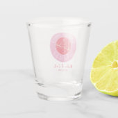 Tied the Knot Wedding Shot Glass Glas (Achterkant)