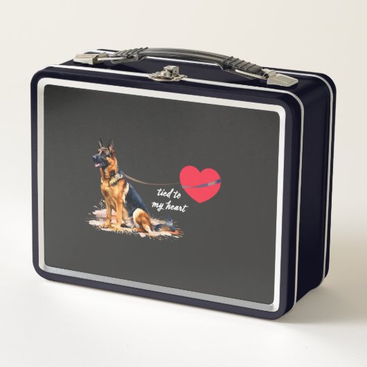 Tied to My Heart Duitse Herder (Voorkant)