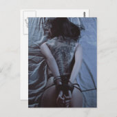 Tied up ● Tattoog foto-Briefkaart B&W Briefkaart (Voorkant / Achterkant)