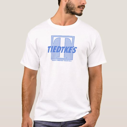 Tiedtke's Department Store Toledo Ohio Bakery T-shirt (Voorkant)