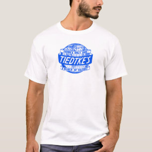 Tiedtke's Department Store Toledo Ohio Wereldbol l T-shirt