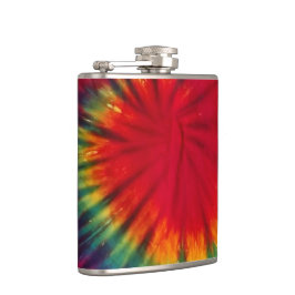 Tiedye alcoholfles heupfles