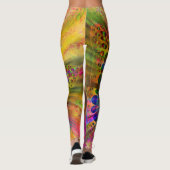 "Tiedye" Butterfly Leggings (Achterkant)