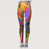 "Tiedye" Butterfly Leggings (Voorkant)