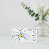 TieDye Daisy Visitekaartje (Staand voorkant)