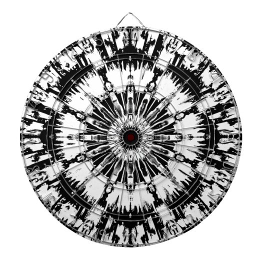 tiedye dartbord (Voorkant)