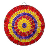 tiedye dartbord (Voorkant)