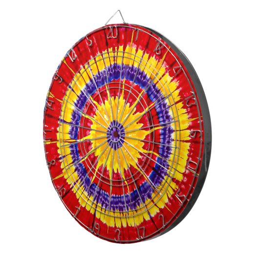 tiedye dartbord (Voorkant Rechts)