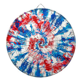 tiedye dartbord