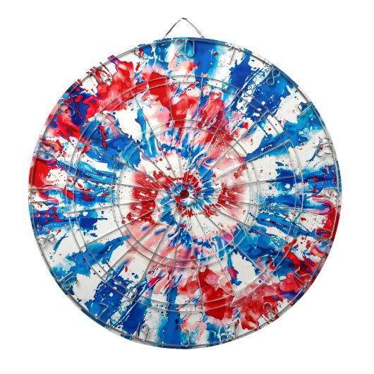 tiedye dartbord (Voorkant)