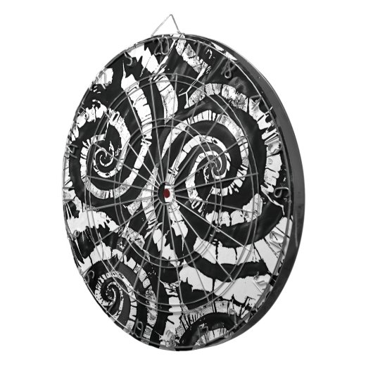 tiedye dartbord (Voorkant Rechts)