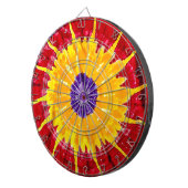 tiedye dartbord (Voorkant Rechts)
