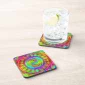Tiedye Doelwit Bier Onderzetter (Rechterzijde)