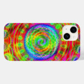 Tiedye doelwit Case-Mate iPhone case (Achterkant (horizontaal))