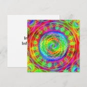 Tiedye Doelwit Kaart (Voorkant / Achterkant)